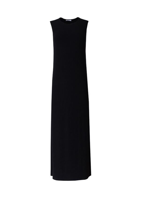 Black Ribbed Maxi Jumper - Image 5